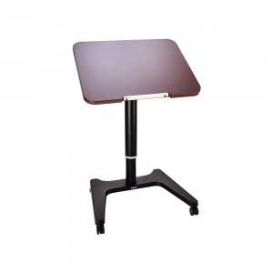 Pneumatic Folding Adjustable Desk-1