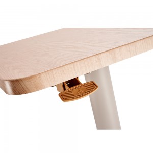 Pneumatic Single Column Sit-Stand Desk